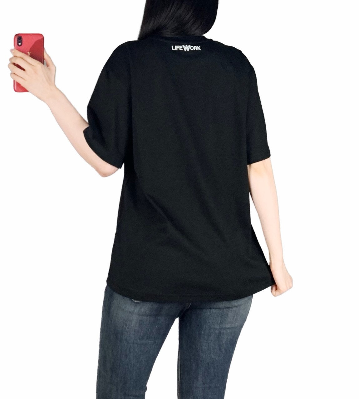 라이프 실리콘 라독 와펜 반팔-