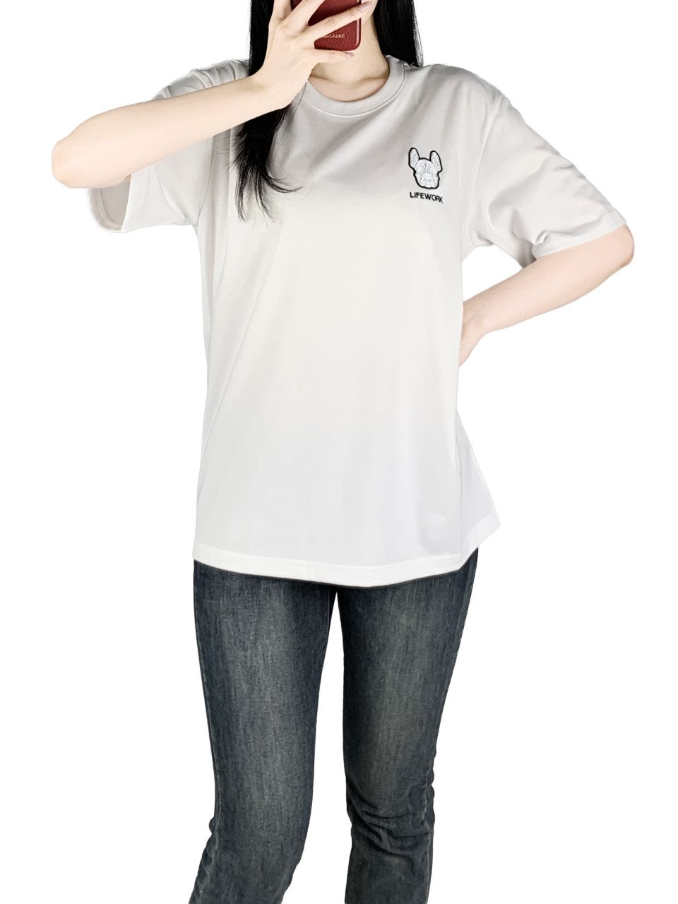 라이프 실리콘 라독 와펜 반팔-