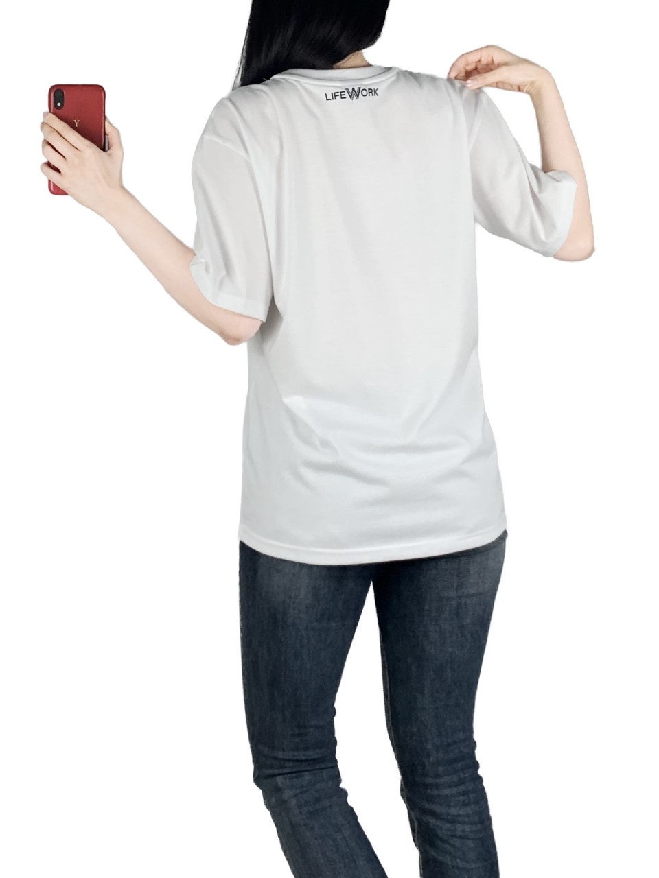 라이프 실리콘 라독 와펜 반팔-