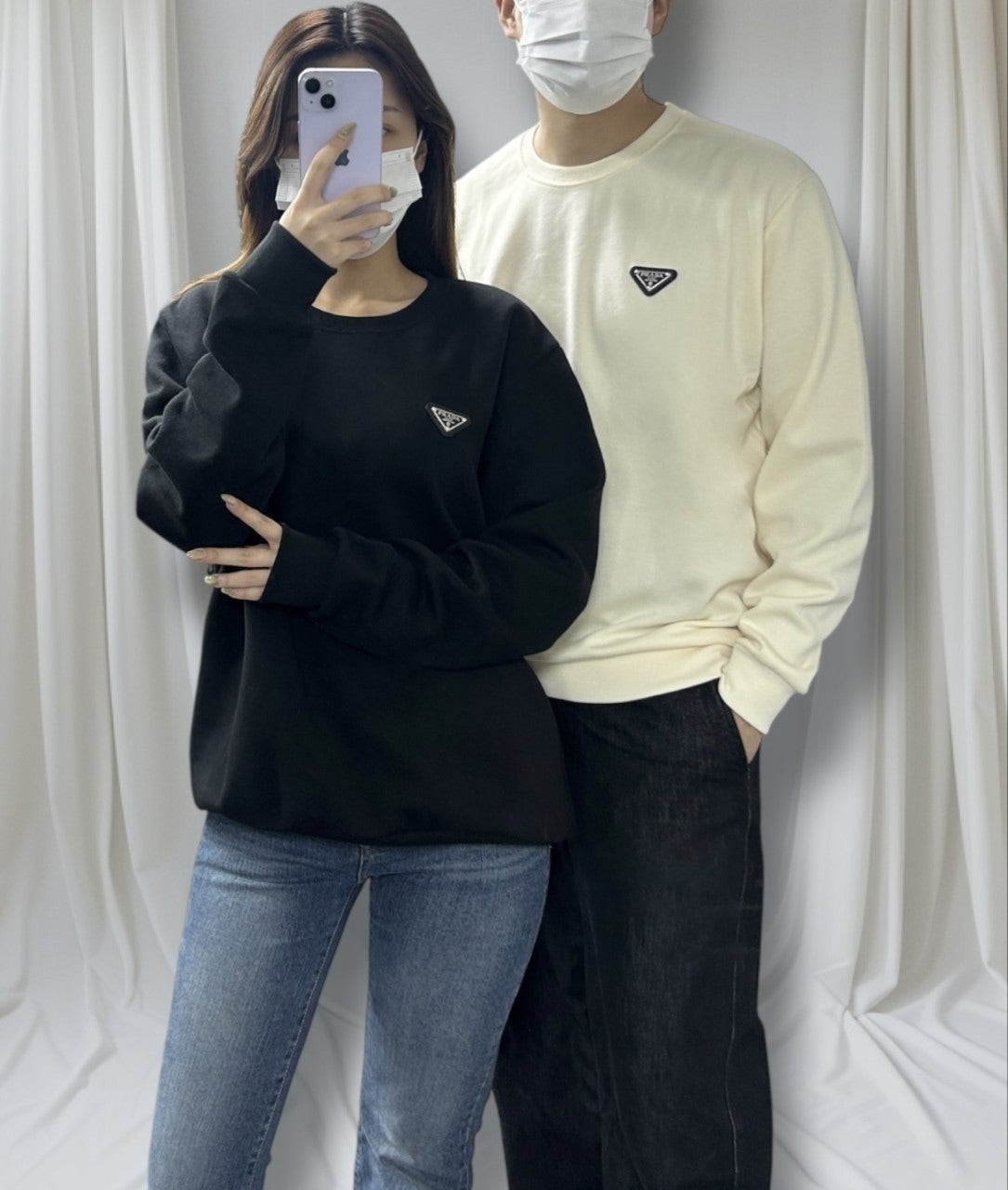 프라다 맨투맨-