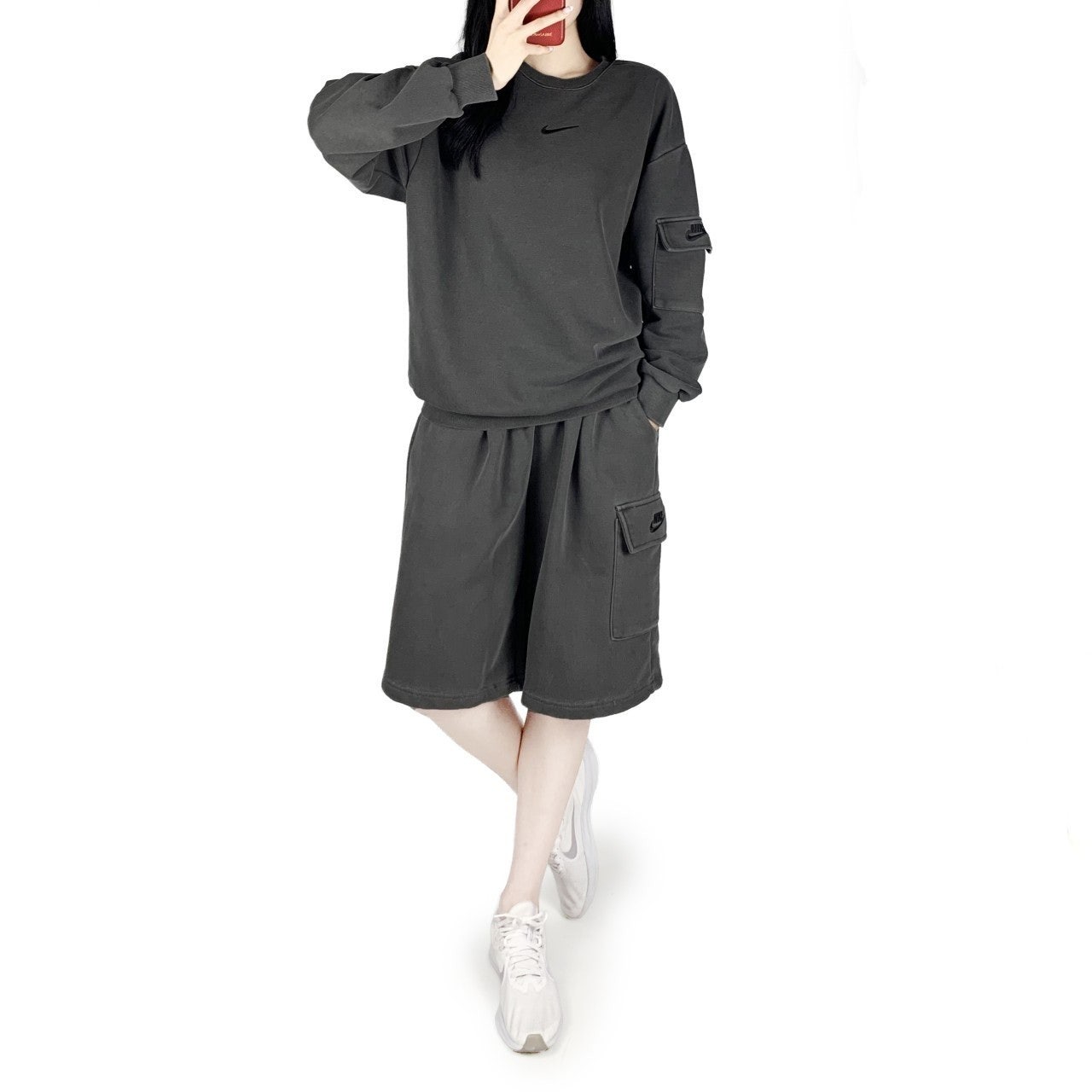 나키 버뮤다 건빵 반바지-