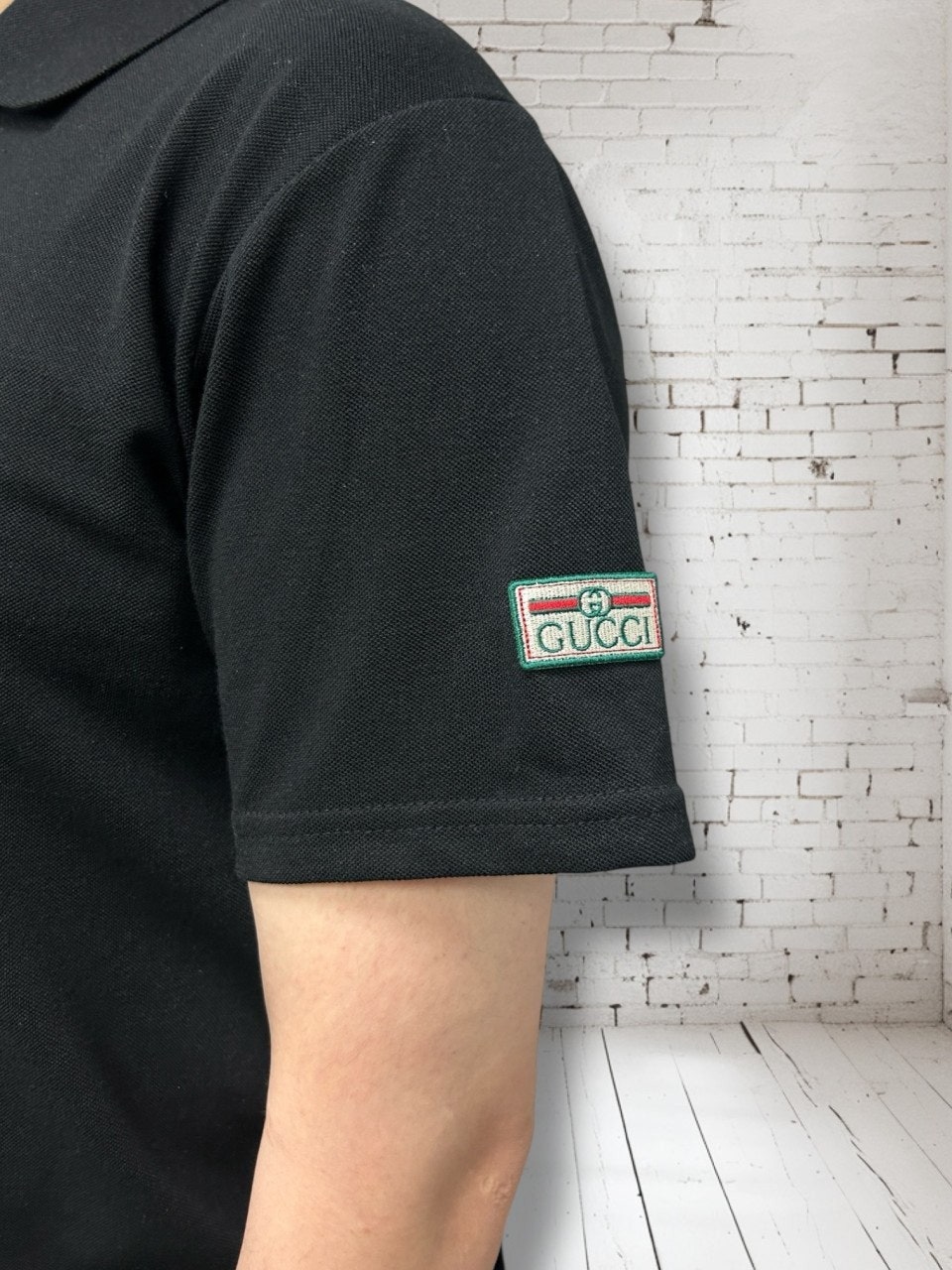 구찌 pk 카라티 소매와펜 반팔