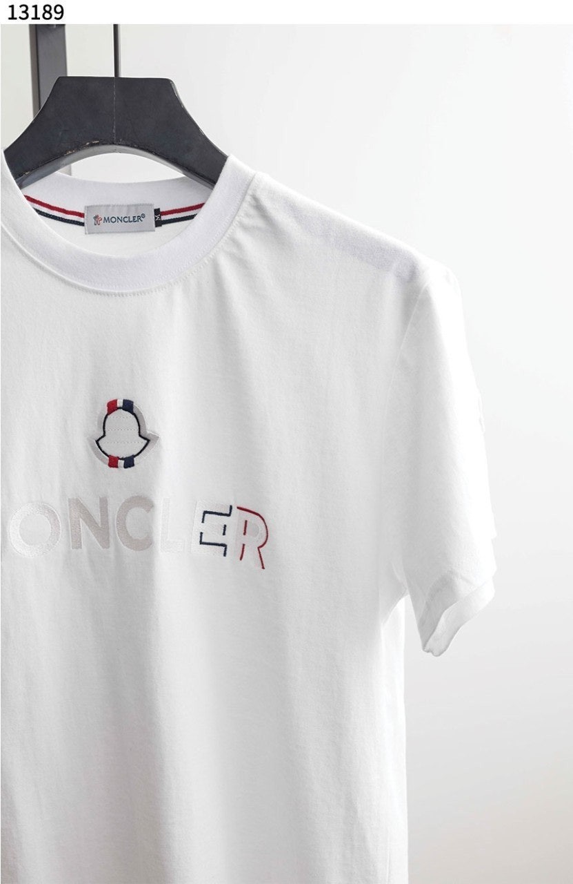 몽클 자수 고급 반팔