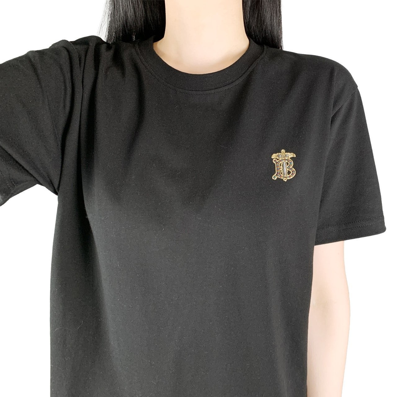 버버리 고주파 마크 오버핏 반팔