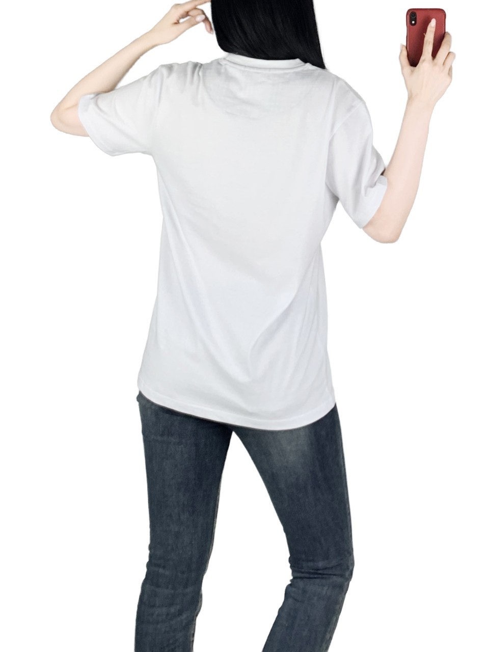 버버리 고주파 마크 오버핏 반팔