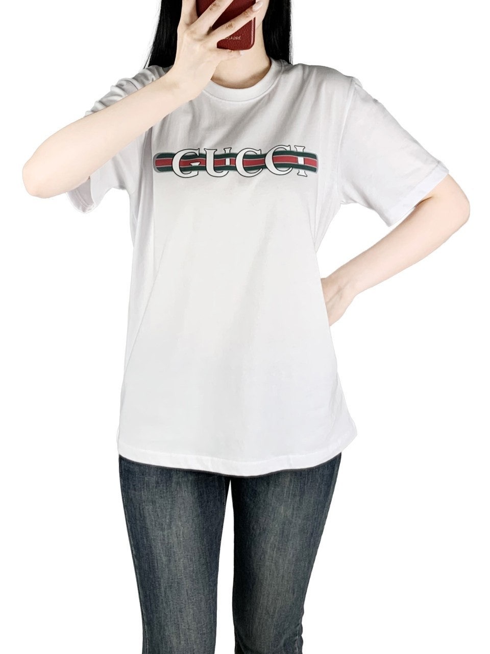 구찌 오버핏 반팔