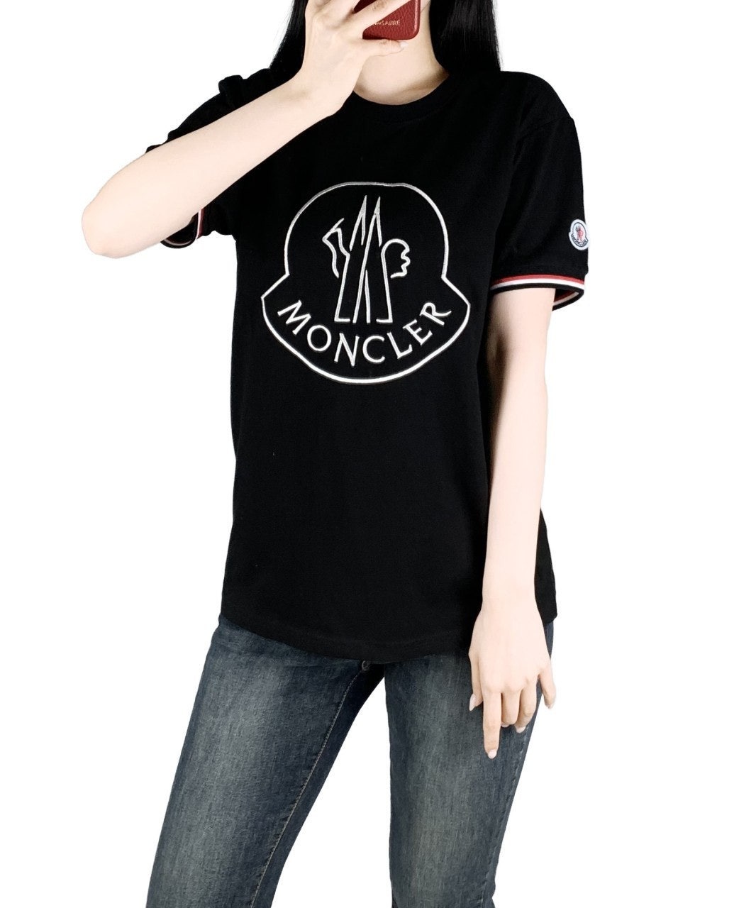 몽클 오버핏 반팔