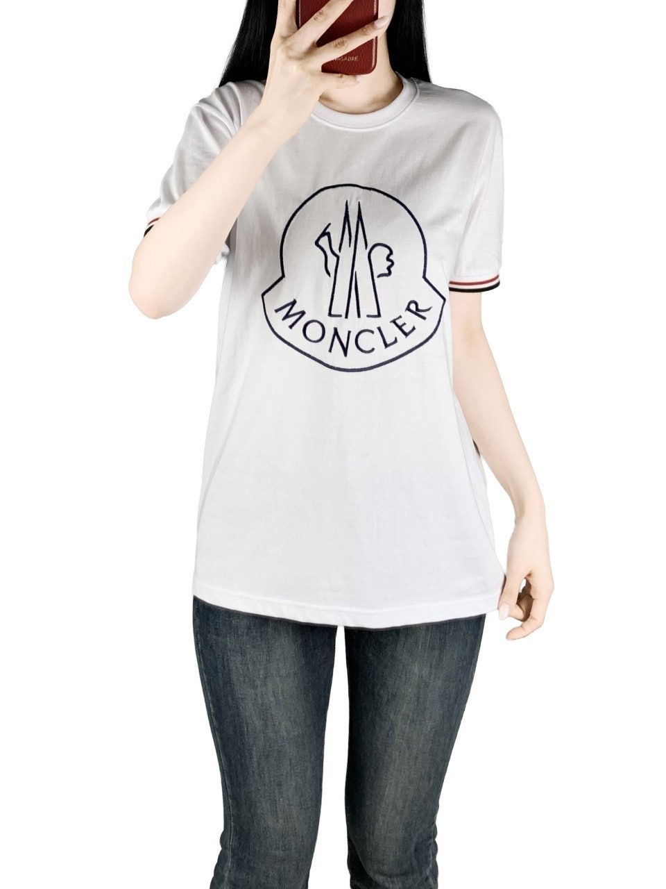 몽클 오버핏 반팔