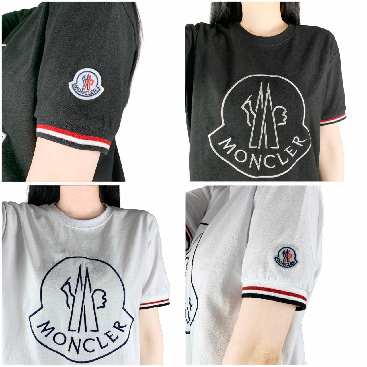 몽클 오버핏 반팔