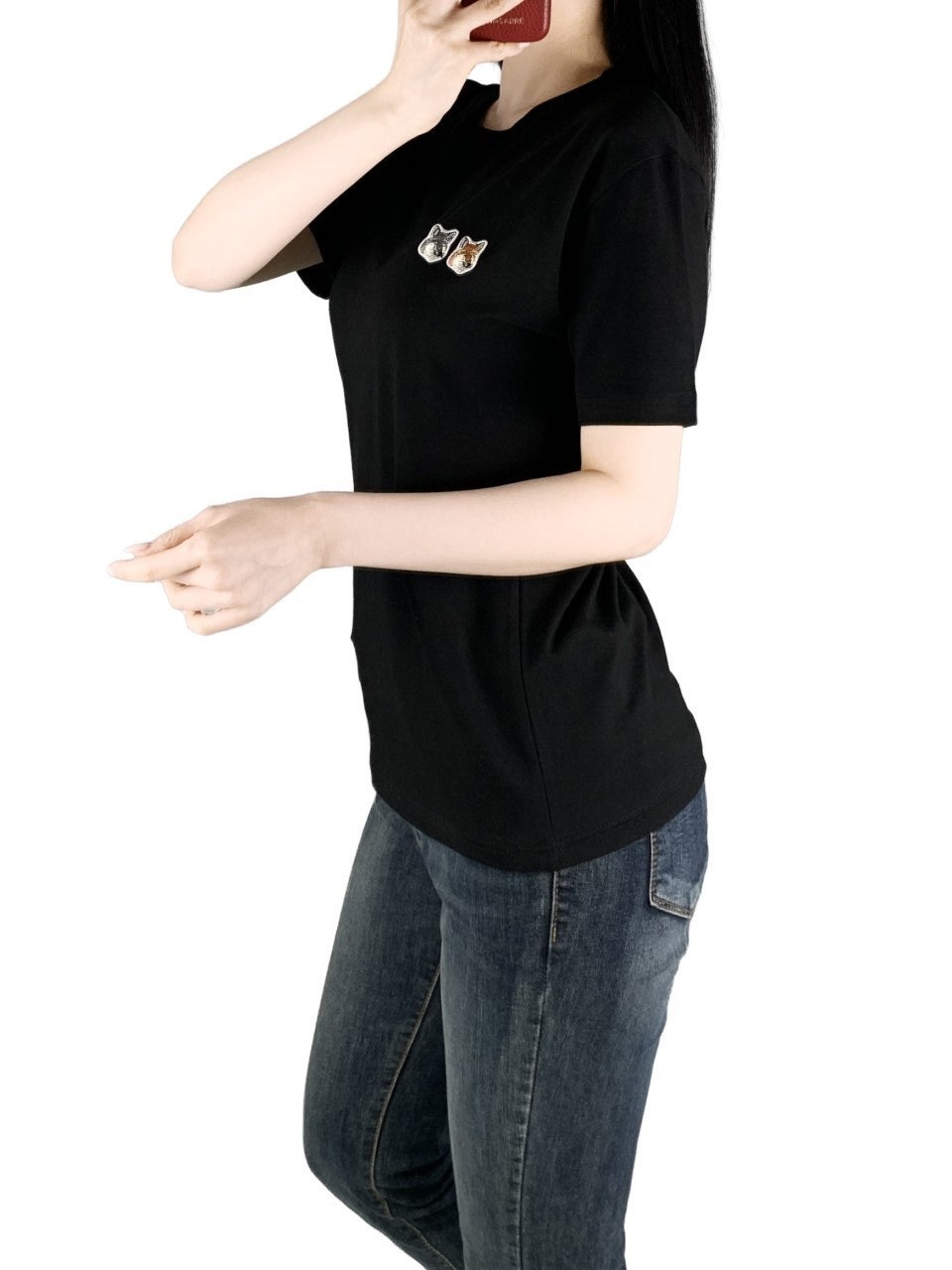 메종 더블폭스 반팔