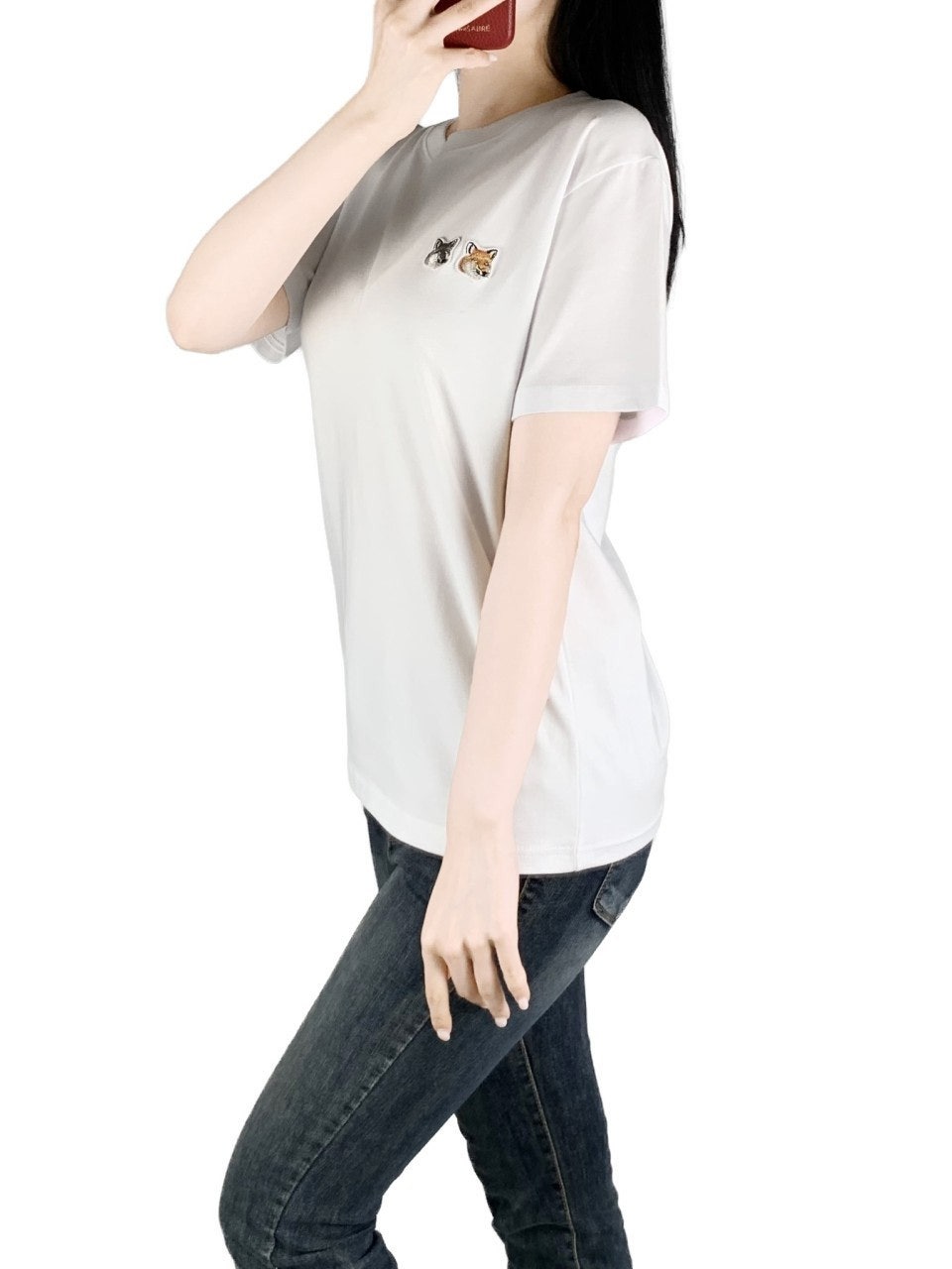 메종 더블폭스 반팔