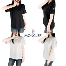 몽클 엠보로고 반팔