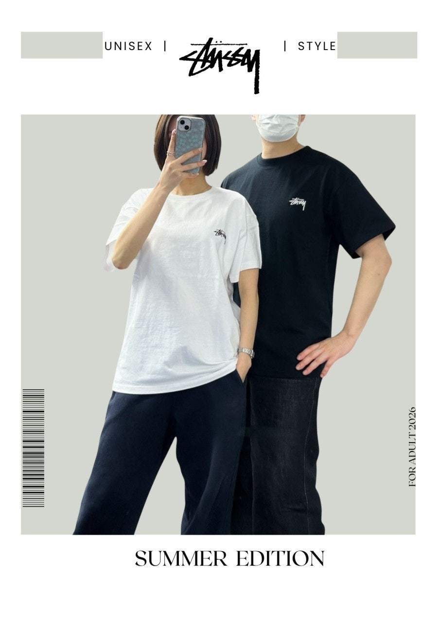 스투시 빅로고 반팔