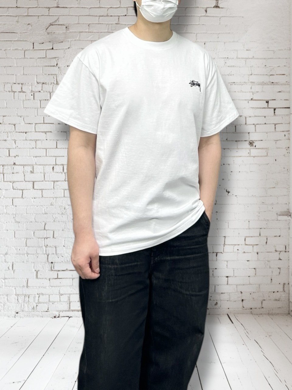 스투시 빅로고 반팔