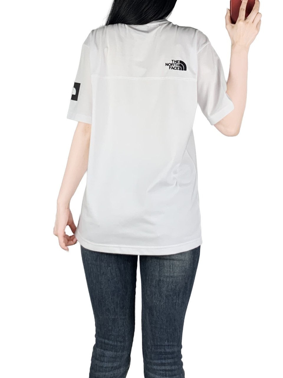 노스 절개 자수와펜 면 반팔