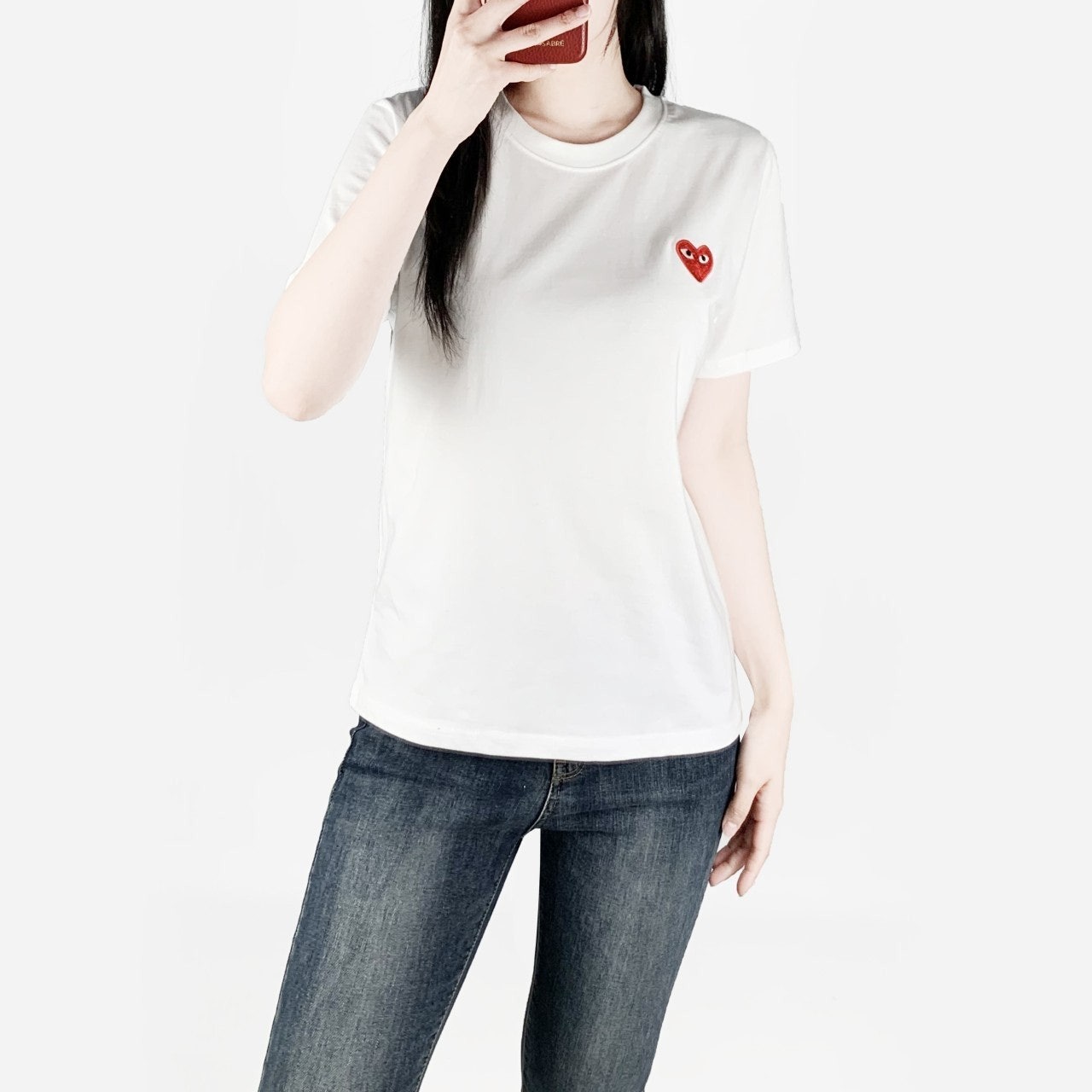 꼼데 기본 반팔