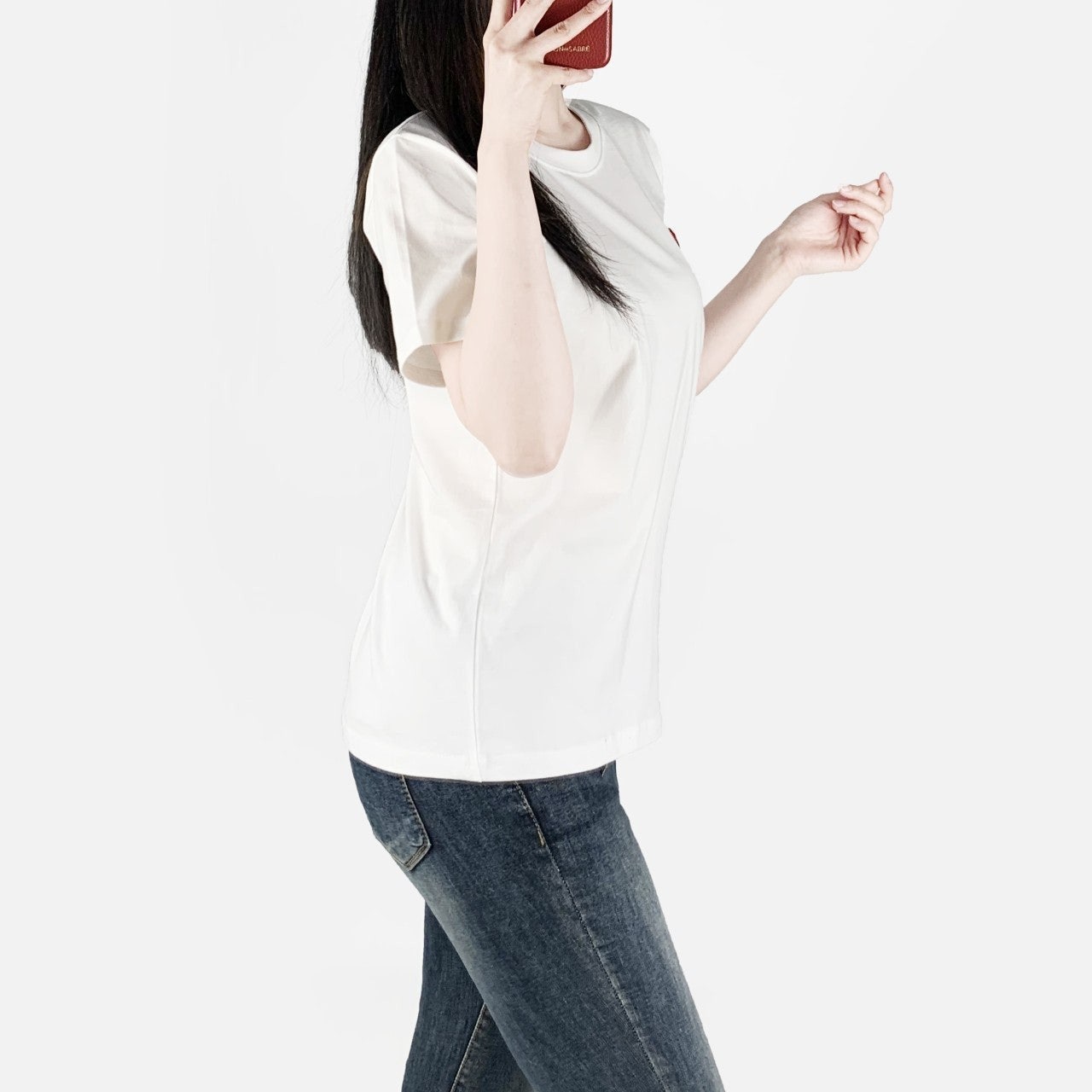 꼼데 기본 반팔