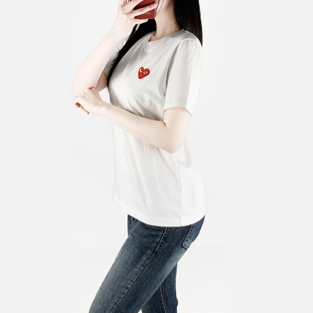 꼼데 기본 반팔