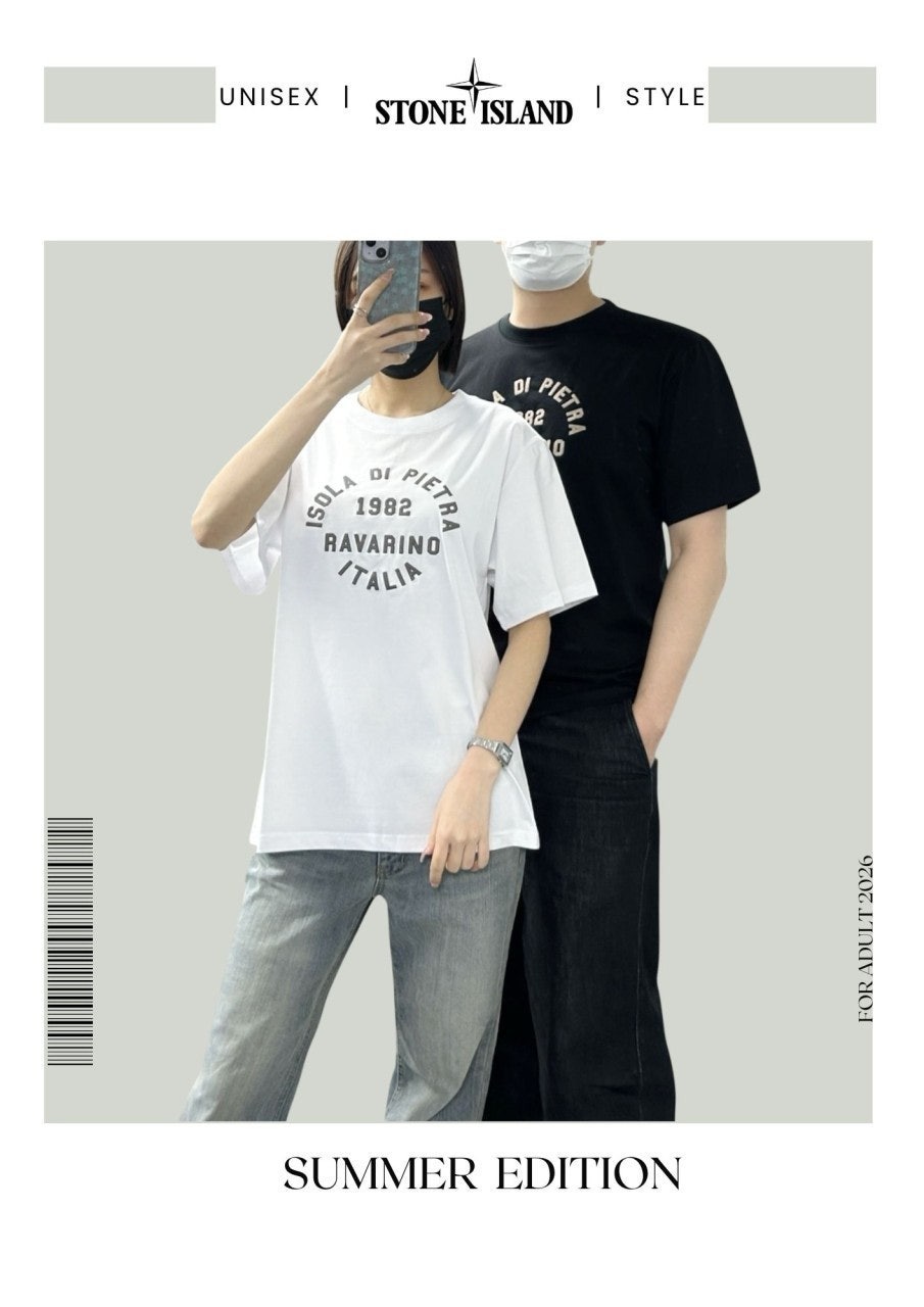 스톤 자수 반팔