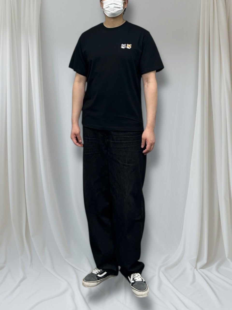 메종 더블폭스 반팔