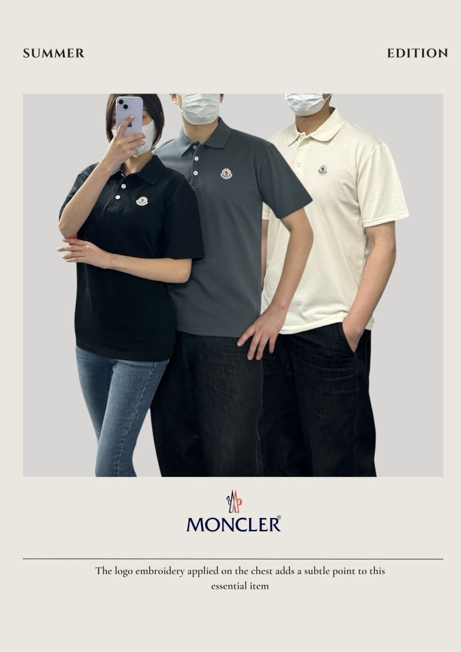 몽클 PK 카라 반팔