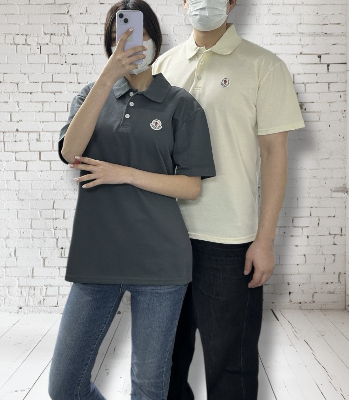 몽클 PK 카라 반팔