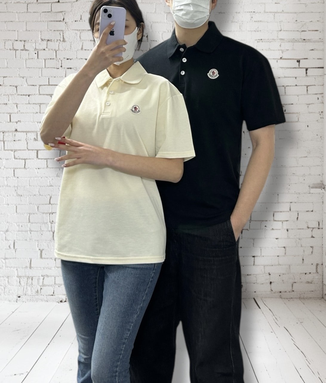 몽클 PK 카라 반팔