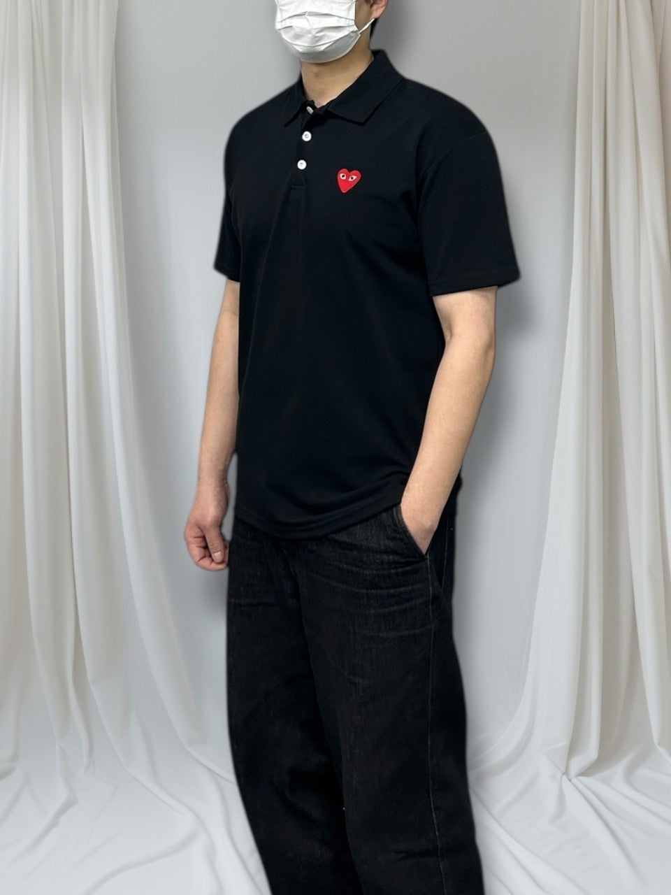 꼼데 PK 카라 반팔