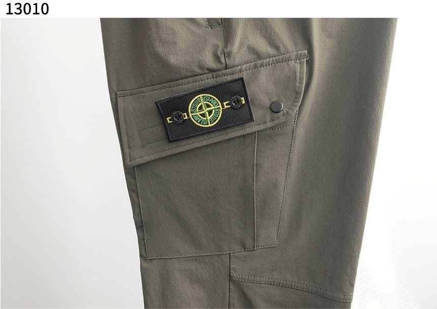 스톤 스판 카고바지