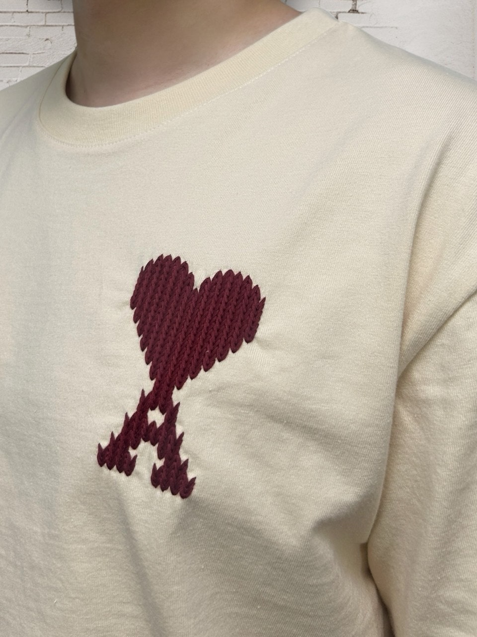 아미 빅로고 반팔