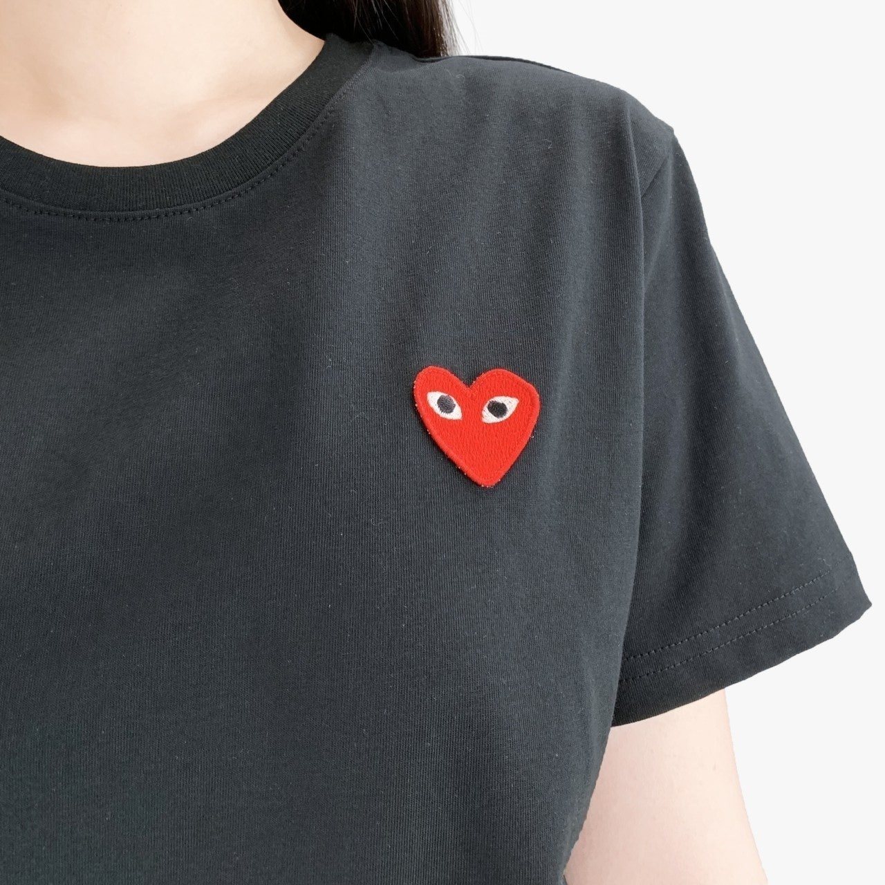 꼼데 레드와펜 반팔