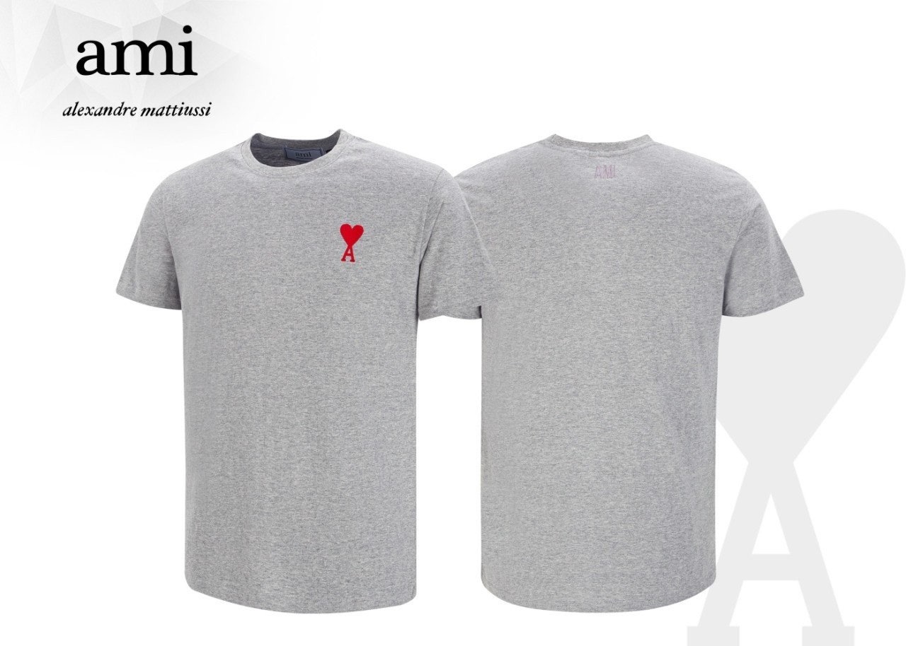 아미 스몰로고 면 반팔