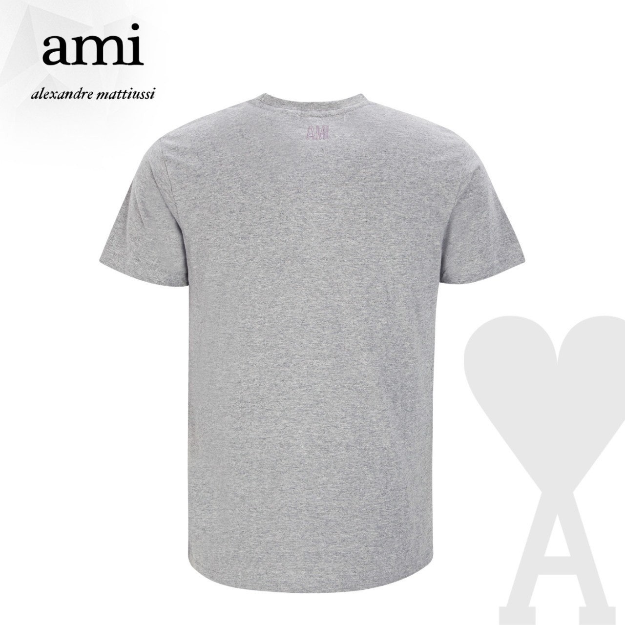 아미 스몰로고 면 반팔