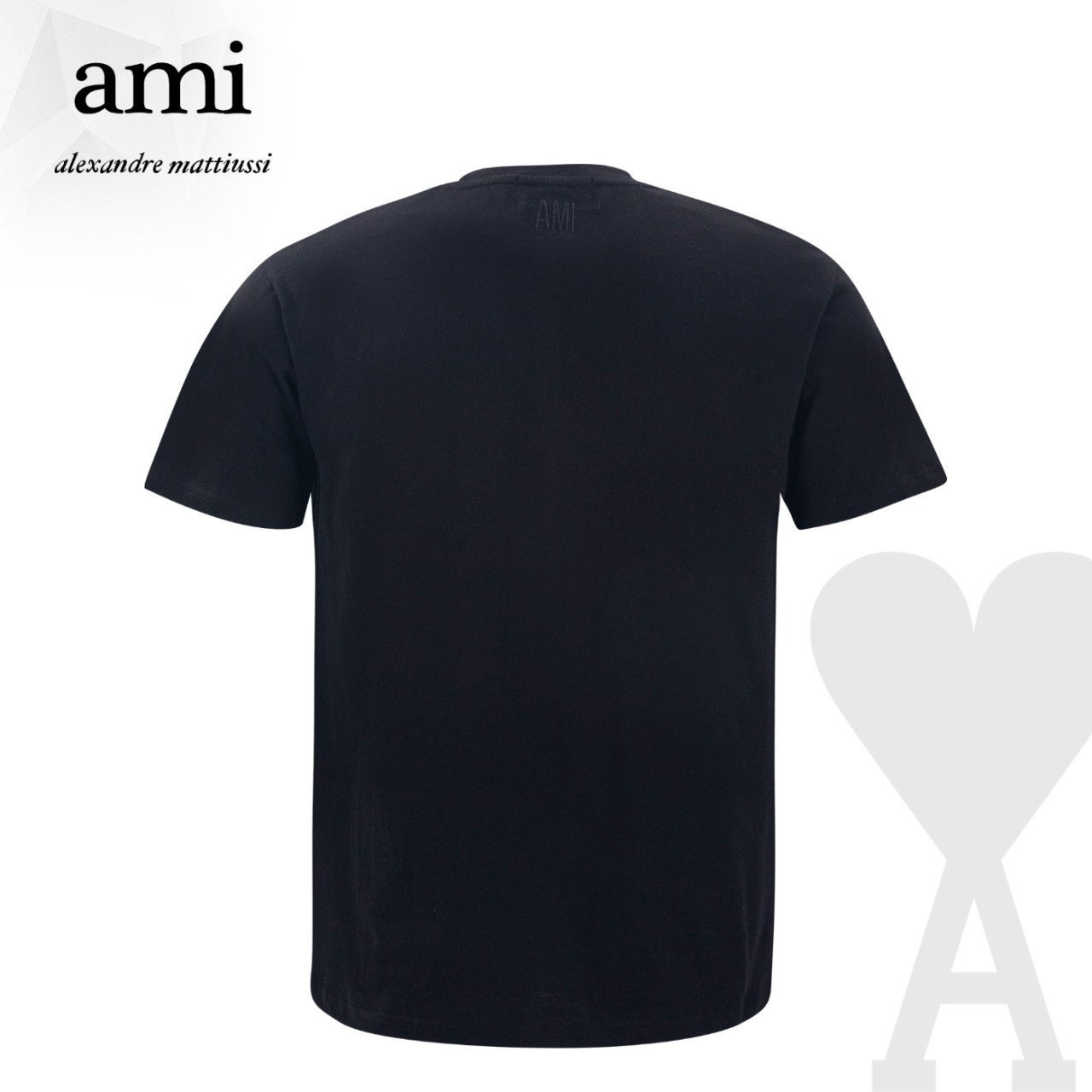 아미 스몰로고 면 반팔