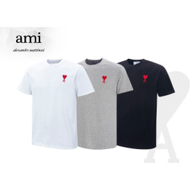 아미 스몰로고 면 반팔