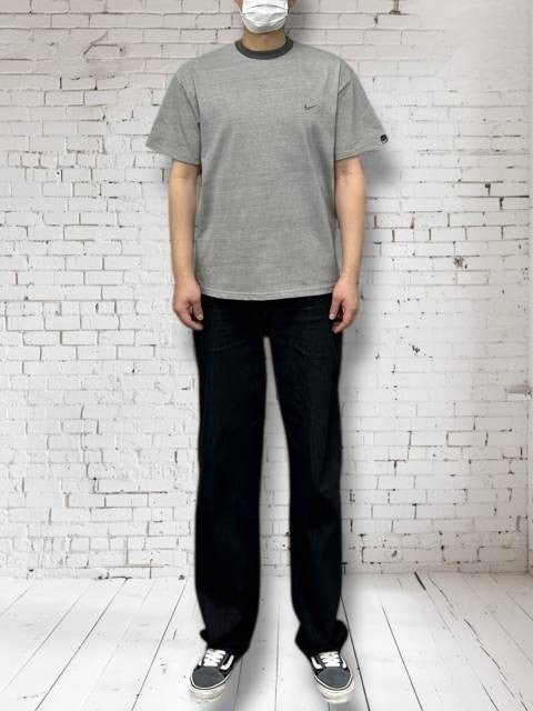 나키 피그먼트 투톤반팔