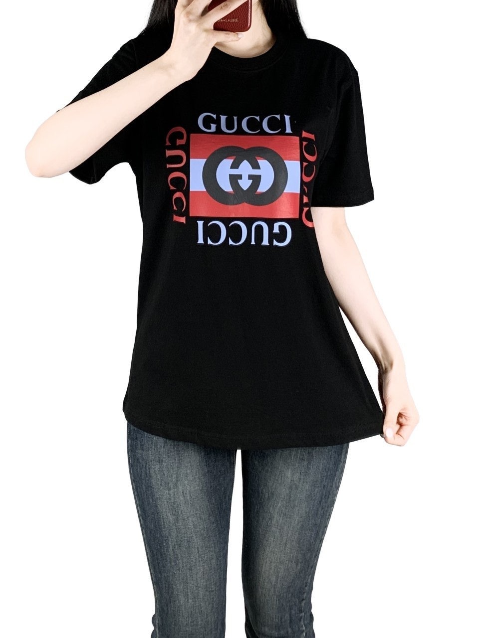 구찌 오버핏 반팔