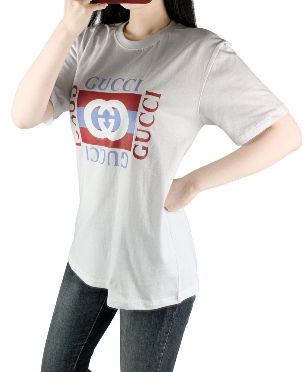 구찌 오버핏 반팔