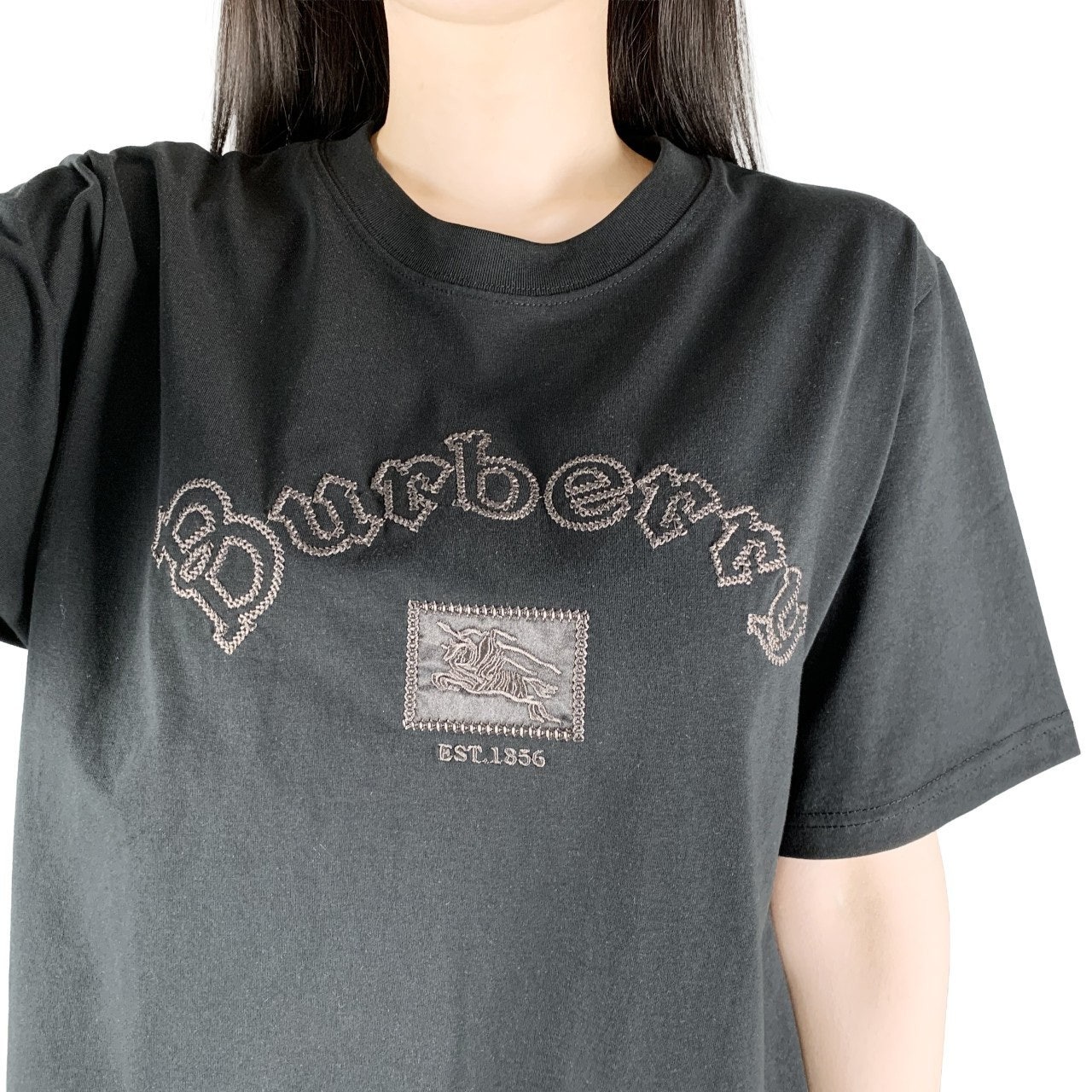 버버리 빅로고 반팔