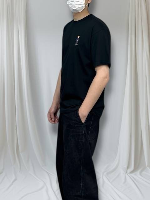 폴로 미니베어 8도 자수 반팔