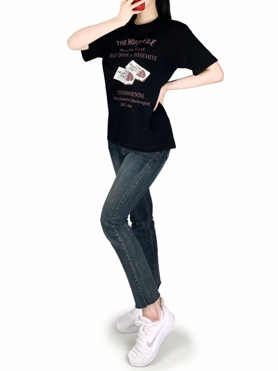 노스 그래픽 반팔