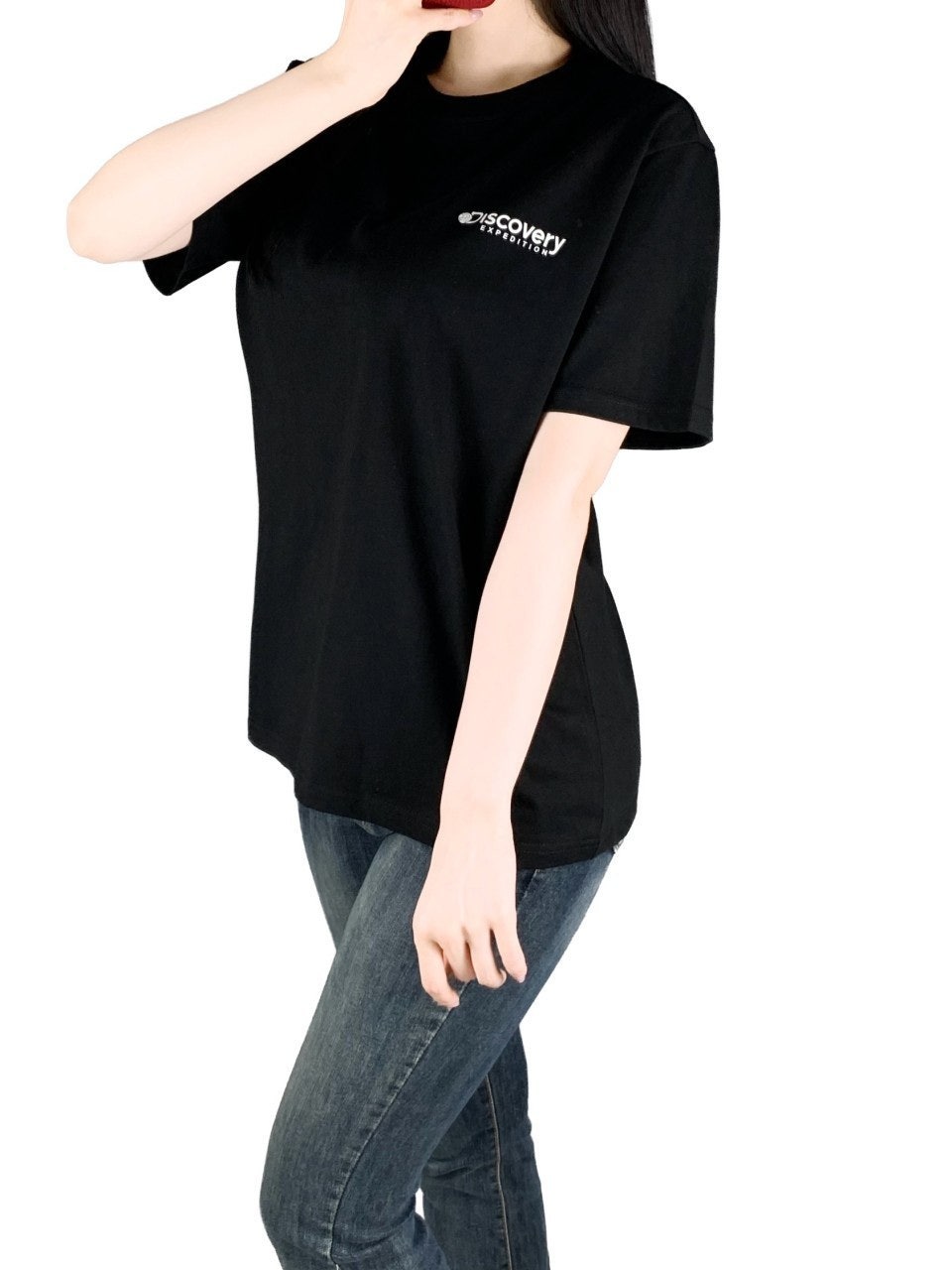 디커 스케이트보드 백로고 반팔