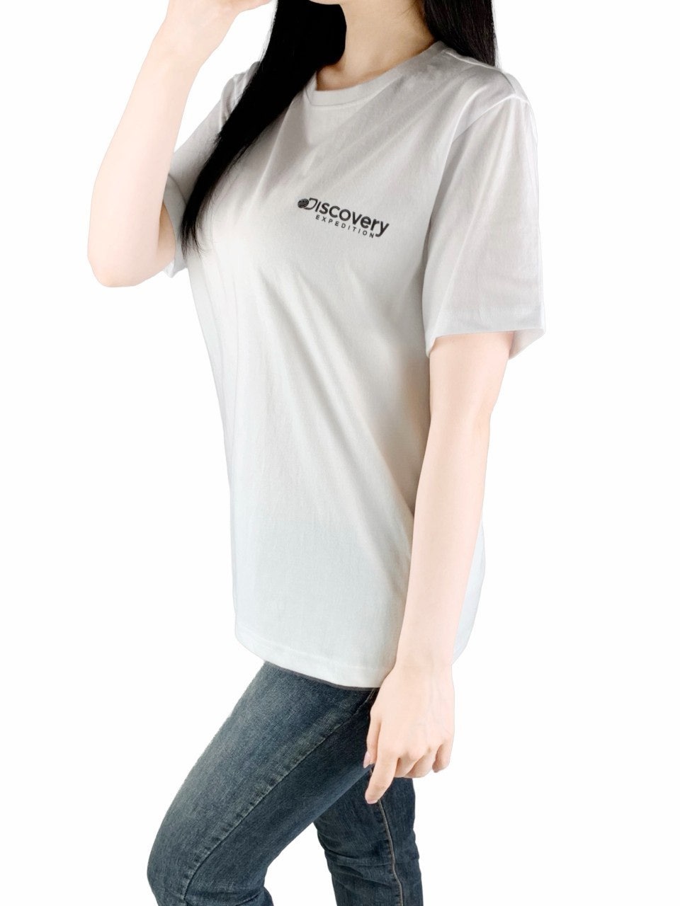 디커 스케이트보드 백로고 반팔