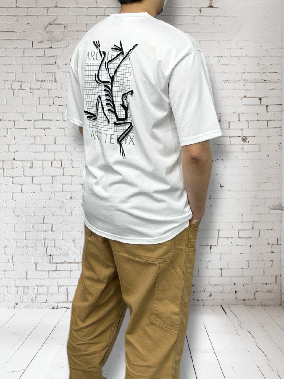 아크 멀티 버드 오버핏 CP면 반팔