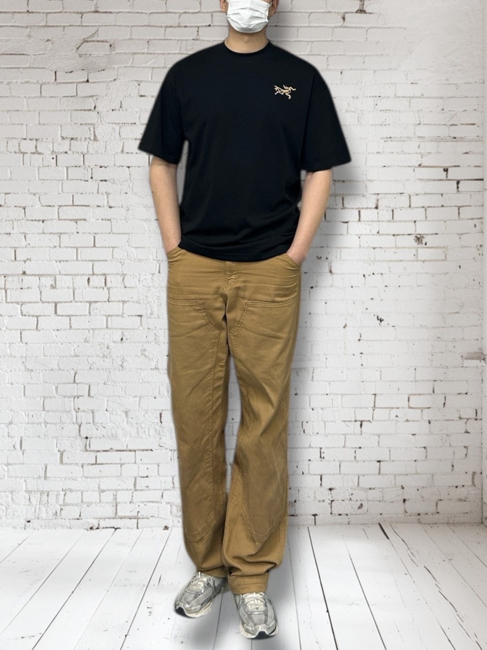 아크 멀티 버드 오버핏 CP면 반팔