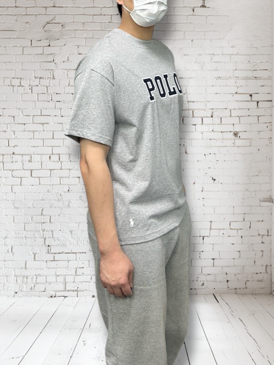 폴로 자수와펜 반팔