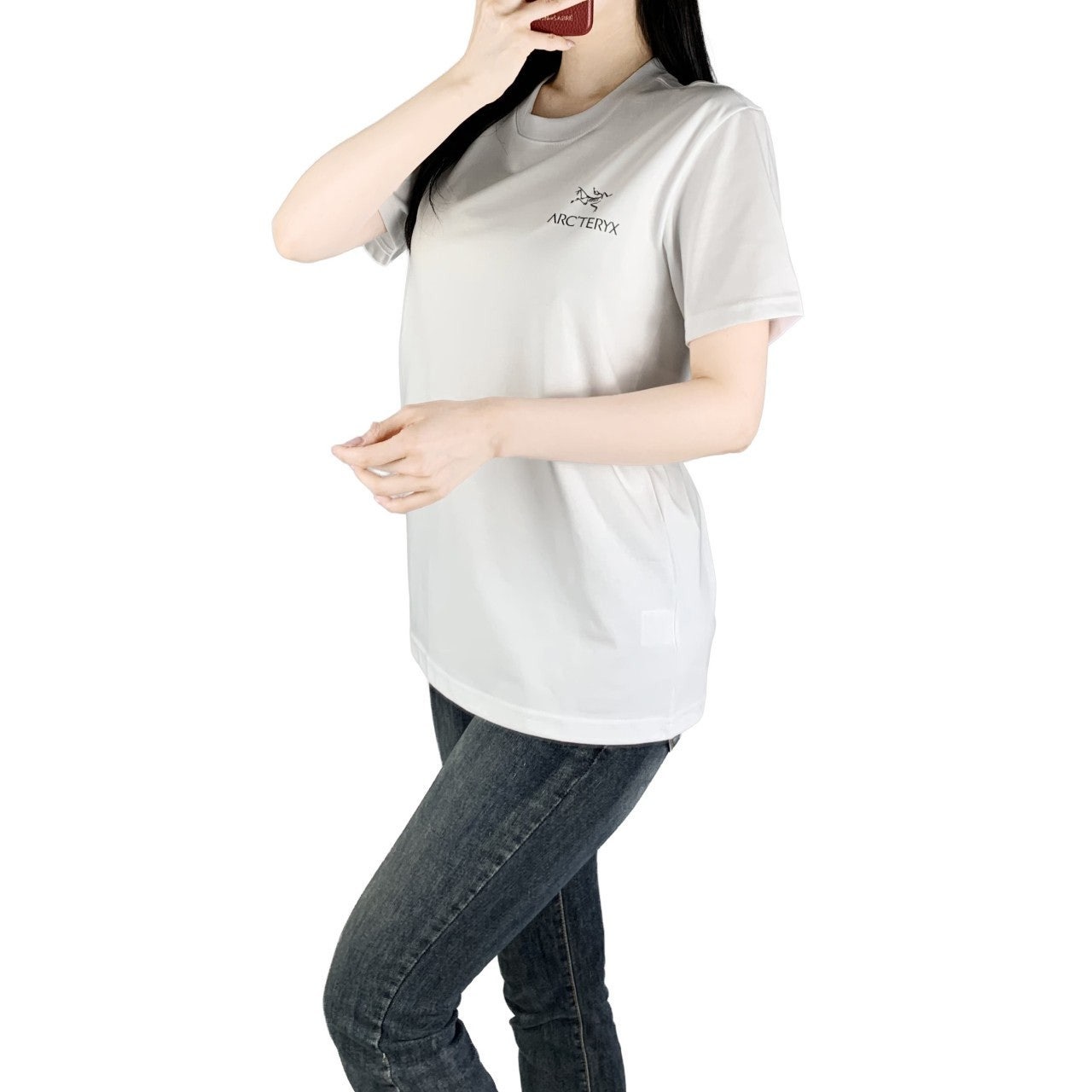 아크 나염 반팔