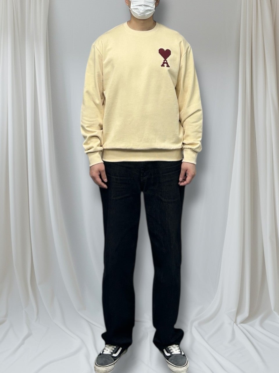 아미 빅로고 맨투맨