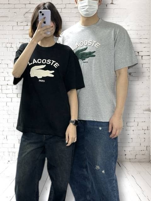 라코 와펜 자수 반팔