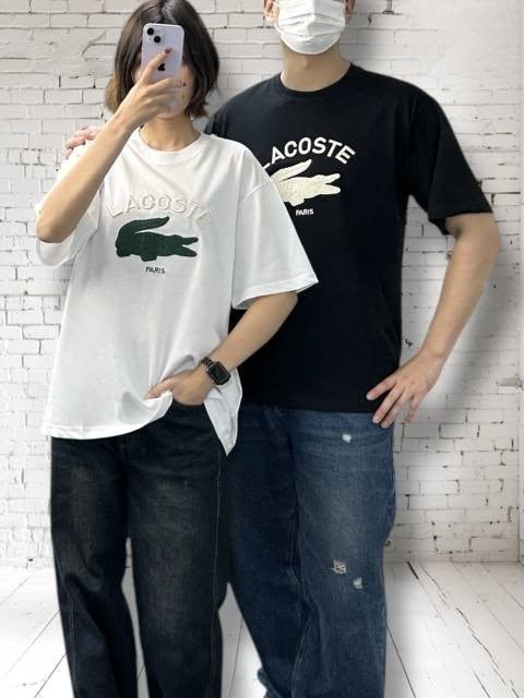 라코 와펜 자수 반팔